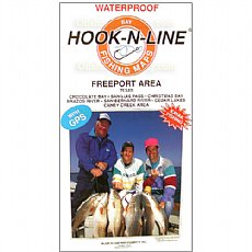 Hook-N-Line Fishing Map F127, Freeport Area