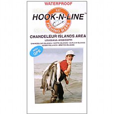 Hook-N-Line Fishing Map F132, Chandeleur Islands Area