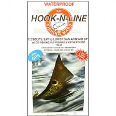 Hook-N-Line Fishing Map F134, Mesquite Bay to Lower San Antonio Bay