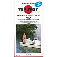 Top Spot Fishing Map N204, Ten Thousand Islands