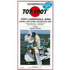 Top Spot Fishing Map N212, Fort Lauderdale Area