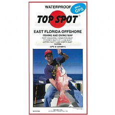 Top Spot Fishing Map N220, East Florida Offshore